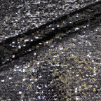 Sequin Embroidered Irregular Mesh Fabric — fabric photo 5