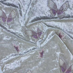 Mariposas coloridas bordadas en 3D: elegantes para vestidos y trajes de noche