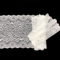Geometric Stretch Lace Trim 24 cm — fabric photo 6