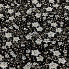 Black Base Plum Blossom Double Bead 3/7mm Sequin Fabric — fabric photo 4