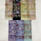 Botanical Print with Sequin Embroidery — fabric photo 5