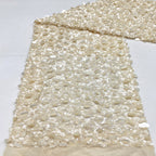 Stretch Mesh with 5–12mm Crystal Sequins — fabric photo 3
