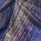 Stretch Mesh with 3mm Thread Sequin Embroidery — fabric photo 5
