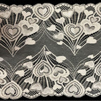 Single-Scallop Picot-Edge Stretch Nylon Lace Trim - 9257C — fabric photo 4