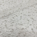 Textured Rope Foam Bead Sequin Embroidery Fabric — fabric photo 3