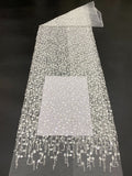 Sequin Embroidered Bridal Fabric – Design 60767 — fabric photo 6