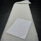 Double-Bead Embroidered Irregular Mesh Fabric — fabric photo 2