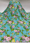 Ethnic Sequin Embroidered Chiffon Fabric — fabric photo 6