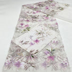 Laser Print Beaded Sequin Fabric – 9 Colors