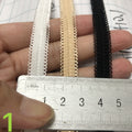 Assorted Elastic, Lace and Binding Trims – Multiple Widths — fabric photo 6