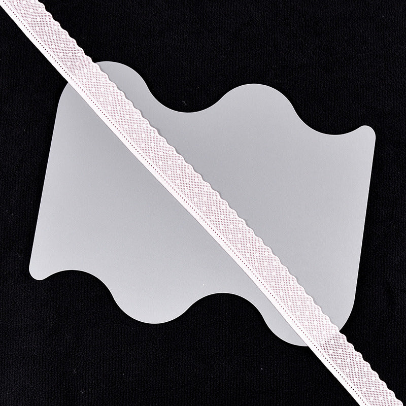 Single-Scallop Picot-Edge Stretch Nylon Lace Trim 2.5 cm — fabric photo 5