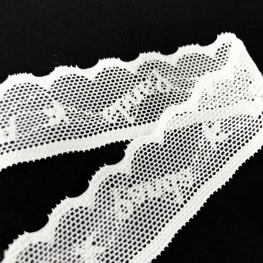 Small Floral Stretch Lace Trim