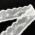 Small Floral Stretch Lace Trim