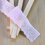 Single-Scallop Picot-Edge Stretch Nylon Lace Trim 2.5 cm — fabric photo 2
