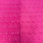 Rhinestone Embroidered Plain Chiffon Fabric – Per Yard