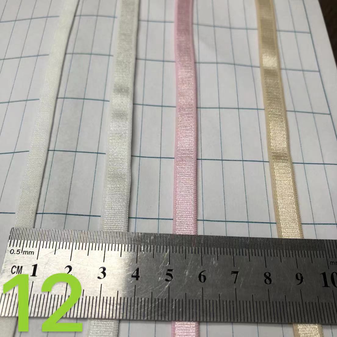 Assorted Elastic, Lace and Binding Trims – Multiple Widths