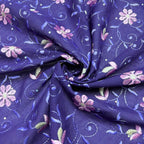 Embroidered Tulle Mesh Fabric – Design 75615 — fabric photo 2