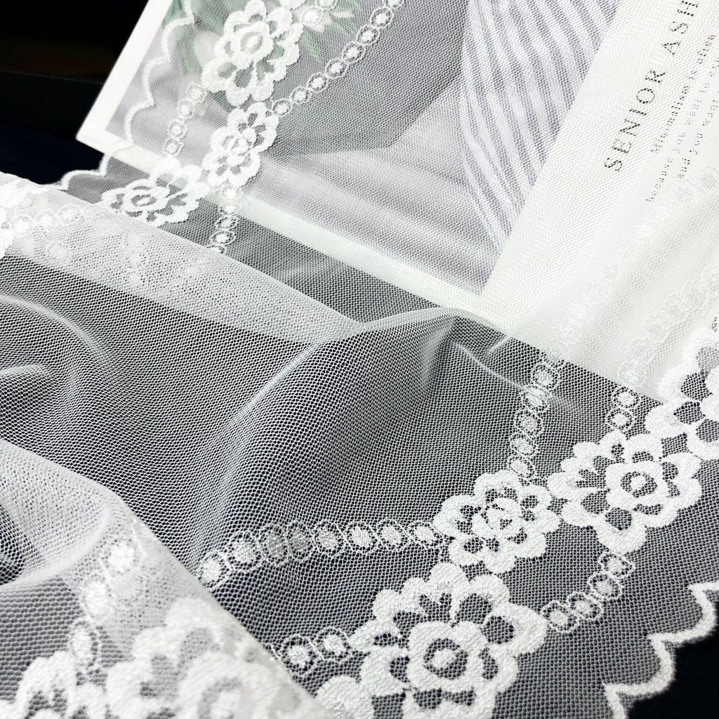Wide Stretch Nylon Lace Trim — fabric photo 2