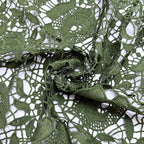 3D Embroidered Guipure Lace Fabric – Design 17407 — fabric photo 2