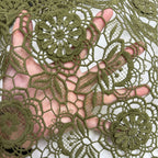 3D Embroidered Guipure Lace Fabric – Design 53567