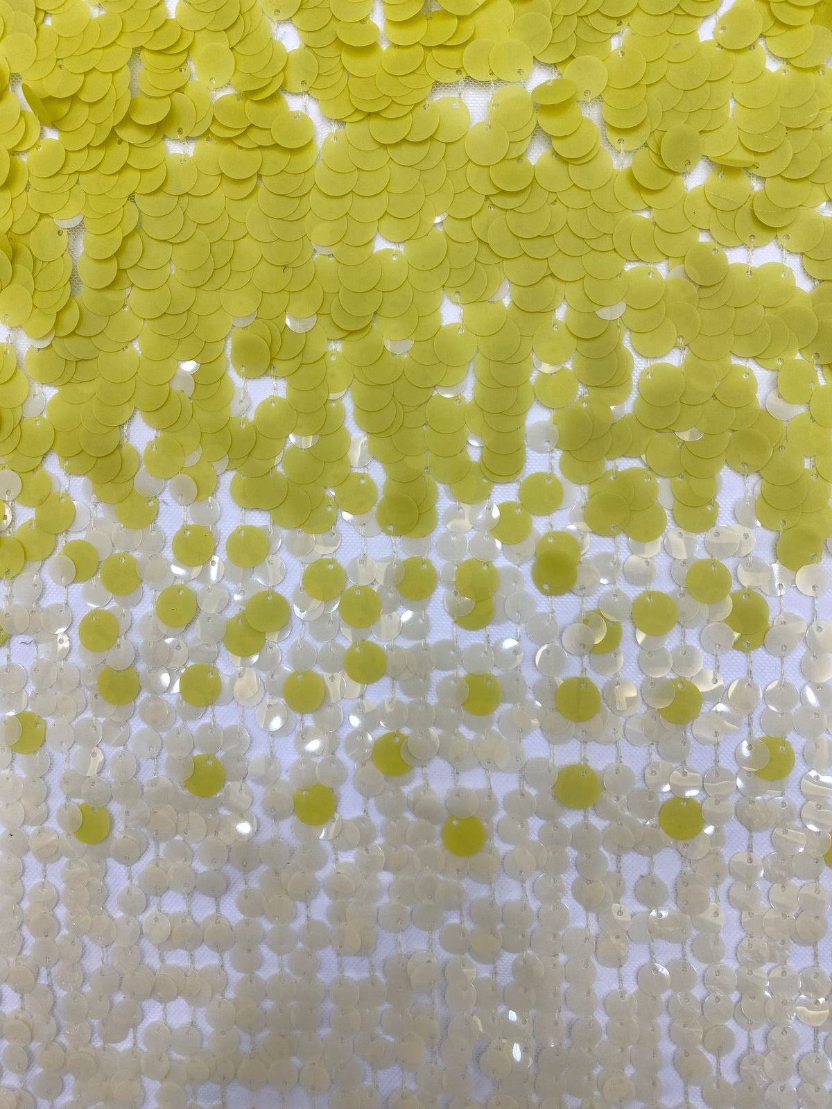 9/12mm Mixed-Size Sequin Dress Fabric — fabric photo 5
