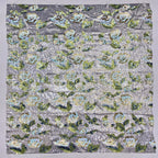 Multicolor Sequin Embroidered Stretch Mesh Fabric — fabric photo 2