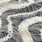 Sequin Embroidered Lace Fabric – Design 96127 — fabric photo 4