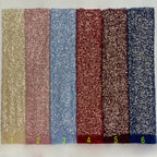 5 mm Sequin Embroidered Bridal Fabric – Design 47199 — fabric photo 5