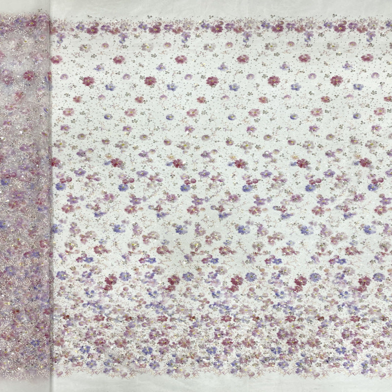 Laser Printed Bead Sequin Fabric — fabric photo 2
