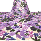 Multicolor Sequin Embroidered Bridal Fabric – Design 55487 — fabric photo 4