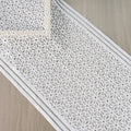 Circular Openwork Straight-Edge Stretch Lace Trim 25 cm