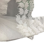 Leaf Double-Scallop Stretch Lace Trim 22 cm — fabric photo 3
