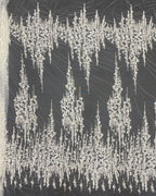 Geometric Foam Bead & 3/7mm Sequin Fabric — fabric photo 6