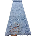 Allover Embroidered Guipure Lace Fabric — fabric photo 4