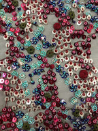 Geometric Layered Multicolor 2/3/4/5 mm Sequin Fabric — fabric photo 3