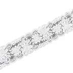 Double-Scallop Picot-Edge Stretch Nylon Lace Trim 7.5 cm — fabric photo 4