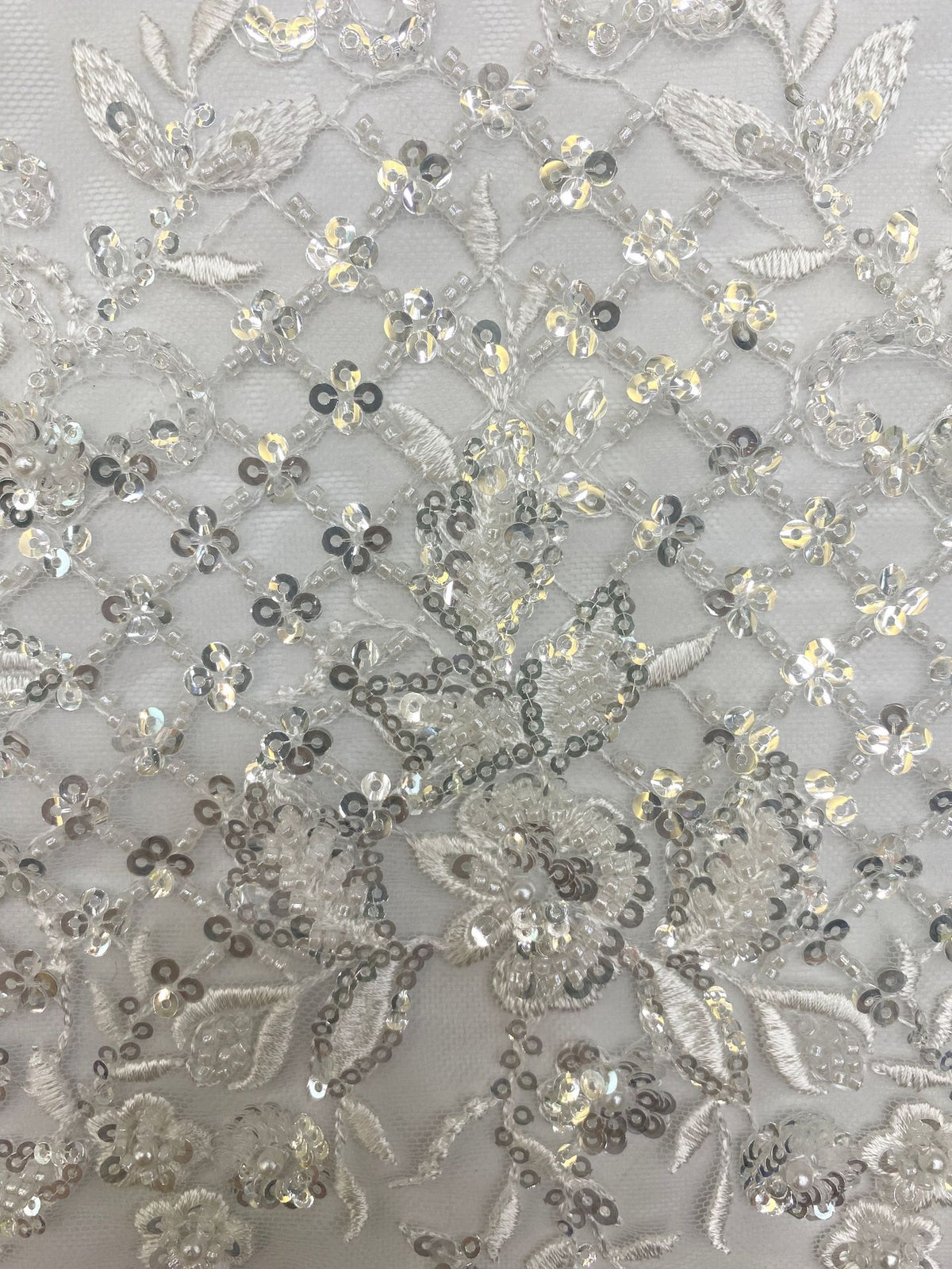 Foam Bead & 3/4mm Sequin Fabric for Stagewear — fabric photo 5