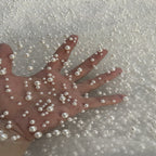 Oversized Foam Bead Embroidery for Gowns — fabric photo 4