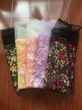 Fine Sequin Embroidered Bridal Fabric – Design 92735 — fabric photo 6