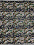 Multicolor Geometric Sequin Embroidered Bridal Fabric — fabric photo 6