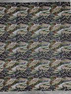 Multicolor Geometric Sequin Embroidered Bridal Fabric — fabric photo 6