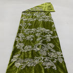 3 mm Sequin Embroidered Velvet-Base Fabric — fabric photo 5