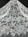 Laser-Cut Lace with Double Beads and Sequin Embroidery — fabric photo 6