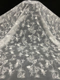 Textured Rope Sequin Embroidered Organza — fabric photo 6