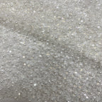 Dense Bead Sequin Embroidered Bridal Fabric — fabric photo 5