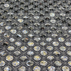 Sequin & Bubble-Bead Embroidered Bridal Fabric – Design 80927 — fabric photo 5