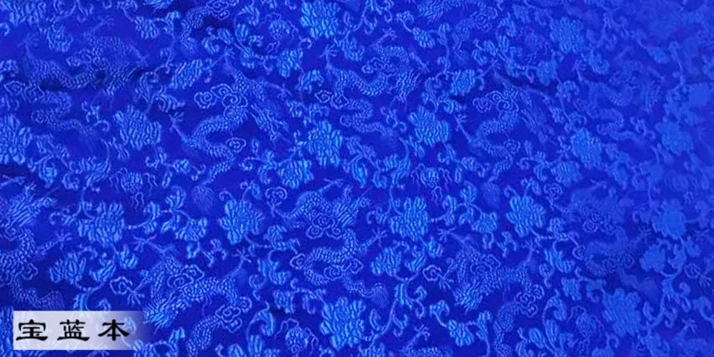 Lujosa tela de brocado jacquard con diseño de dragón, con motivos regio, material de primera calidad, para vestidos, chalecos y abrigos, confección artesanal, diseño tradicional, textil.