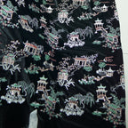 Luxe Floral Vine Embroidered  - Velvet Sequin Lace for Evening Gowns & Couture - fabric photo 1