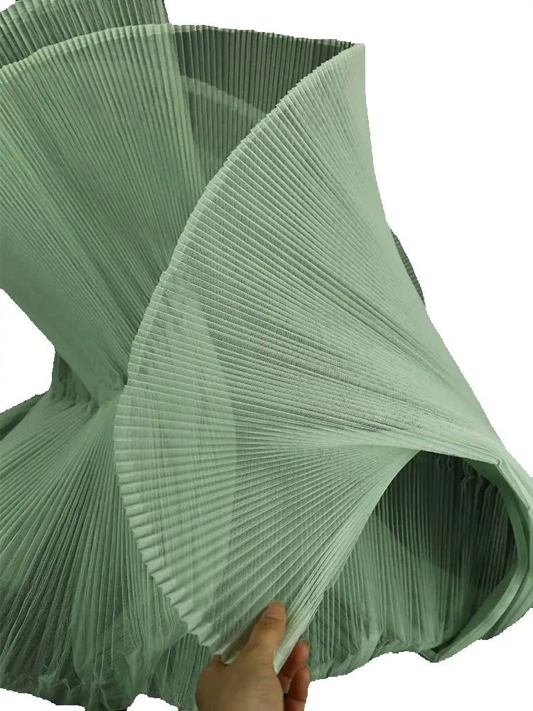 Hard mesh, large organ, hundred pleats, small pleats, fabric design, wedding decoration, space decoration, stage designer