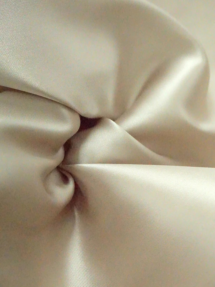 Tela de satén mikado de lujo por metro, para vestidos de novia, vestidos de noche, trajes de fiesta y proyectos de costura DIY.